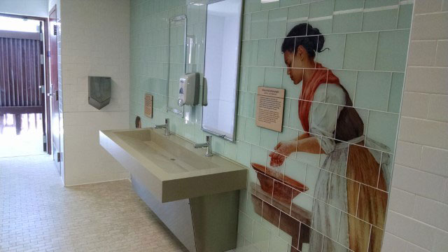 Public Restroom Interior