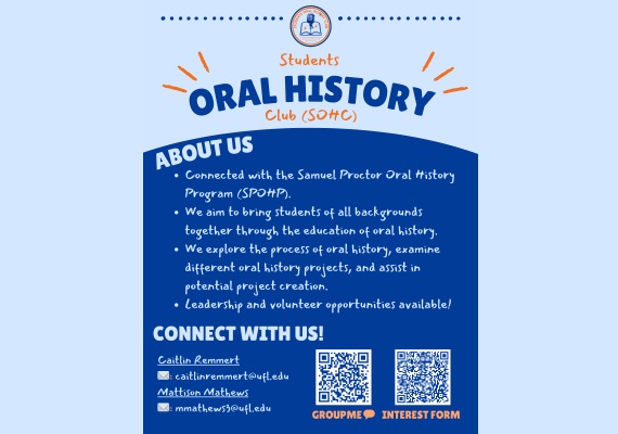 Oral History club